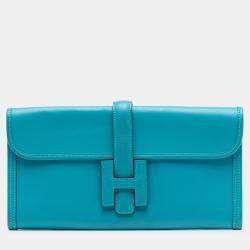 Pre Owned Hermes Blue Swift Jige Elan 29