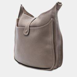 Pre Owned حقيبة هيرمس كليمونس براون ايفلين II ت ج م