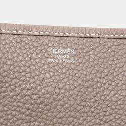 Pre Owned حقيبة هيرمس كليمونس براون ايفلين II ت ج م
