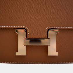 مملوكة مسبقًا Hermes Brown Mini Epsom Constance III 18