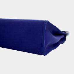Pre Owned Hermes Blue Toile Herbag Zip 31