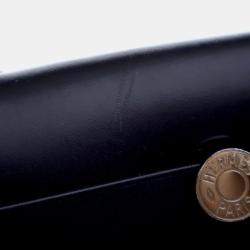 Pre Owned Hermes Blue Toile Herbag Zip 31