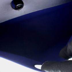 Pre Owned Hermes Blue Toile Herbag Zip 31