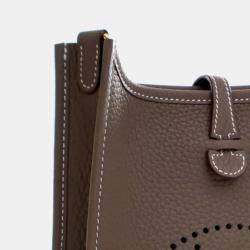 مملوكة مسبقًا Hermes Brown Clemence Evelyne 16 Amazone