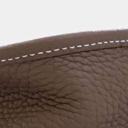 مملوكة مسبقًا Hermes Brown Clemence Evelyne 16 Amazone