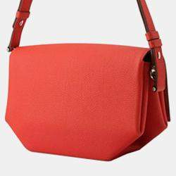 Pre Owned Hermes Red Taurillon Novillo Opli 24