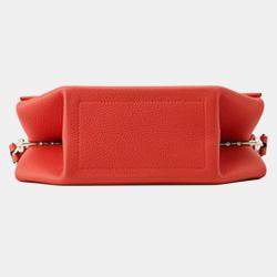 Pre Owned Hermes Red Taurillon Novillo Opli 24