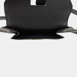 Pre Owned حقيبة هيرمس إيلان بوكت 24 حزام جلد أسود