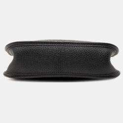 Pre Owned Hermes Black Clemence Evelyne TPM 16