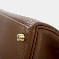 Pre Owned Hermes Brown Alezan Togo Kelly 25