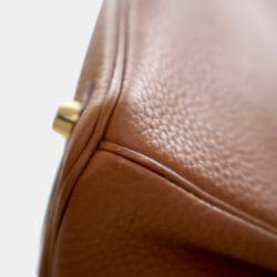 Pre Owned حقيبة هيرمس بيركن 25 جلد توغو ذهبي