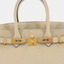 Pre Owned Hermes Birkin 30 Togo Trench Handbag