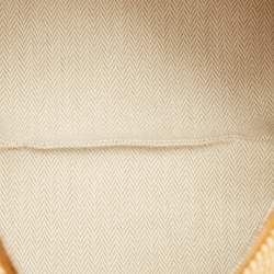 Pre Owned Hermès Bride-a-Brac Carre Small Fauve Merino Wool Pouch