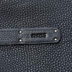 مملوكة مسبقًا حقيبة هيرمس بيركين ريتورني 35 توغو أسود