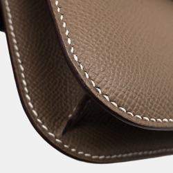 Pre Owned Hermes Constance Elan Miroir Etoupe Epsom