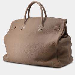 مملوكة مسبقًا حقيبة هيرمس بيركين 50 جلد توريلون كليمنس إيتوبي