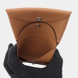 Pre Owned Hermes Calvi Duo Gold Epsom