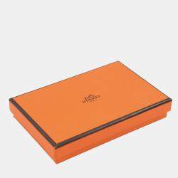 Pre Owned Hermes Calvi Duo Gold Epsom