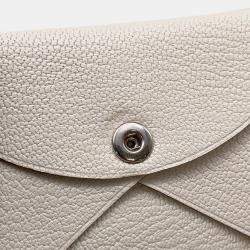 Pre Owned Hermes Calvi Duo Beton Chevre Myzore Goatskin