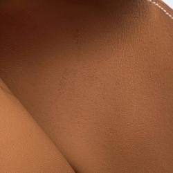 Pre Owned Hermes Bean Compact Gold Epsom