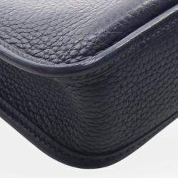 Pre Owned Hermes Blue Togo Evelyne TPM 16