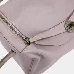Pre Owned Hermes Rose Dragee Swift Lindy 34 Shoulder Bag