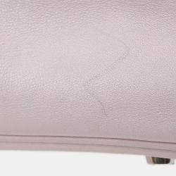 Pre Owned Hermes Rose Dragee Swift Lindy 34 Shoulder Bag