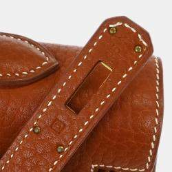 مملوكة مسبقًا Hermes Brique Togo Kelly 35 Sellier 2way Handbag