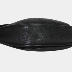 Pre Owned حقيبة هيرمس إيفلين III كلمنس سوداء إكسسوار ذهبي PM