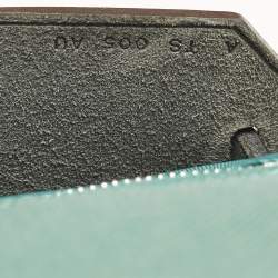 Pre Owned Hermès Herbag Zip 31 Malachite/Noir Militaire Toile and Vache Hunter Top Handle Bag