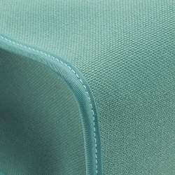 Pre Owned Hermès Herbag Zip 31 Malachite/Noir Militaire Toile and Vache Hunter Top Handle Bag