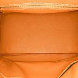 Pre Owned Hermes Brown Vache Natural Birkin Retourne 35