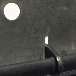 Pre Owned Hermes Herbag 2-in-1 Black Canvas and Vache Hunter Leather Backpack