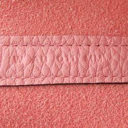 Pre Owned Hermes Pink Clemence Picotin Lock 18