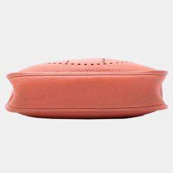 Pre Owned Hermes Pink Clemence Evelyne 29