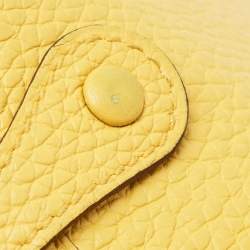 Pre Owned Hermes Evelyne TPM Sun Taurillon Clemence Leather Crossbody Bag