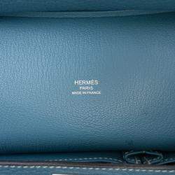 مملوكة مسبقًا حقيبة هيرمس جيبسيير 28 كليمنس أزرق
