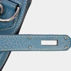 مملوكة مسبقًا حقيبة هيرمس جيبسيير 28 كليمنس أزرق