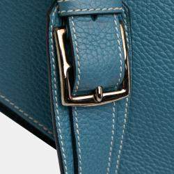 مملوكة مسبقًا حقيبة هيرمس جيبسيير 28 كليمنس أزرق