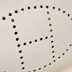 Pre Owned Hermes Beige Leather Evelyn 29