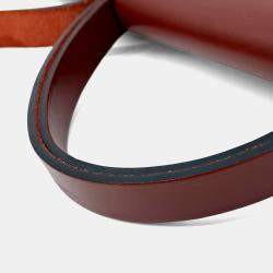 مملوكة مسبقًا Hermes Red Canvas and Leather NEW ZIP Herbag Small