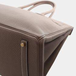 Pre Owned Hermes Brown Togo Birkin Retourne 35