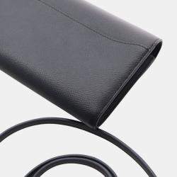 Pre Owned Hermes Black Epsom Constance Long To Go Wallet
