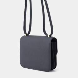 مملوكة مسبقًا حقيبة هيرمس كونستنس3 ميرو غريميست إيبسوم حجم صغير