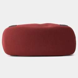 Pre Owned حقيبة هيرمس ساكد بانساج روج H/شوكولا تويلي شيفرون كانتاس