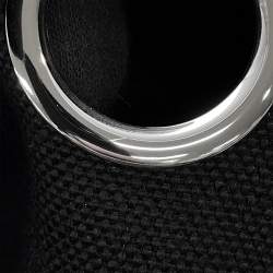 Pre Owned Hermes Herbag Zip Black Toile Military Vache Hunter Leather Size Gm