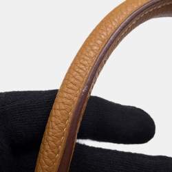 مملوكة مسبقًا Hermes Kelly Retourne Gold Togo Leather Size 32