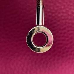 Pre Owned Hermes Birkin 30 Pink Purple Togo Calfskin Leather Top Handle Bag