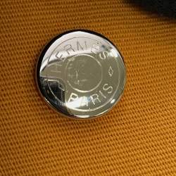 Pre Owned حقيبة هيرمس غاردن بارتي جلد نيغوندا تول أوفيسييه زعفران/ذهبي مقاس بي ام