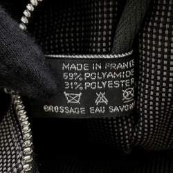 Pre Owned Hermes Her Line Ad Gray Nylon Canvas Size Mm